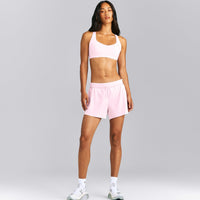 AirMove™ Lined Pocket Shorts 4" | Soft Girl Pink
