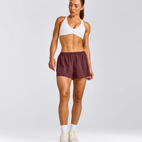 AirMove™ Lined Shorts 2" with Pocket New Branding | Velvet Mocha