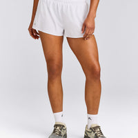 AirMove™ Lined Shorts 2" with Pocket New Branding | White