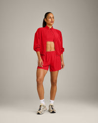 AirMove™ Lined Shorts 4" with Pocket New Branding | Fiery Red
