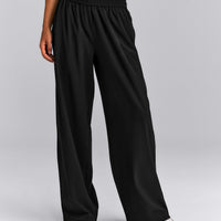 AirMove™ Straight Leg Drawcord Pants | Black
