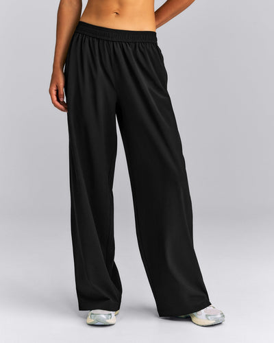 AirMove™ Straight Leg Drawcord Pants | Black