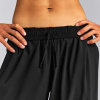 AirMove™ Straight Leg Drawcord Pants | Black