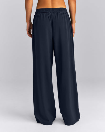 AirMove™ Straight Leg Drawcord Pants | True Blue