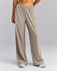 AirMove™ Straight Leg Drawcord Pants | Warm Sand