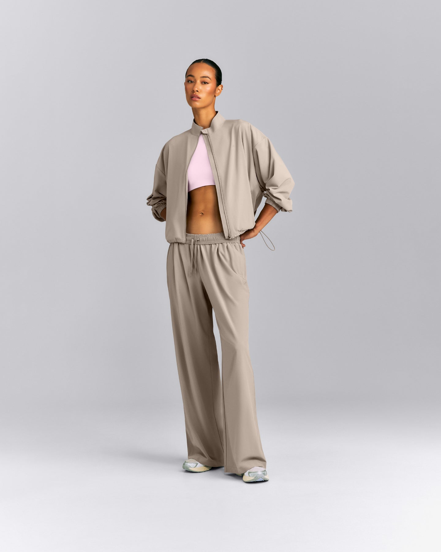 AirMove™ Straight Leg Drawcord Pants | Warm Sand
