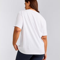 Classic Oversized Lightweight T-Shirt | White