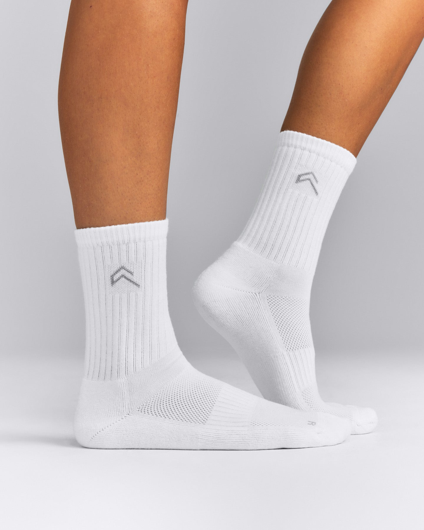 Crew Socks 3 Pack | Gray/White/Black