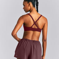 EasyLift™ Cross Back Sports Bra New Branding | Rosewood