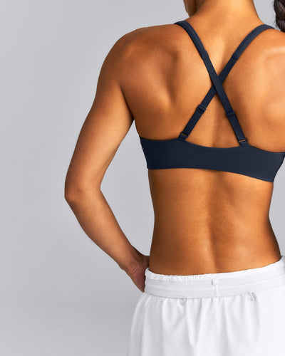 EasyLift™ Cross Back Sports Bra New Branding | True Blue