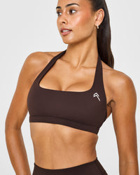 EasyLift™ Halter Bralette | 70% Cocoa