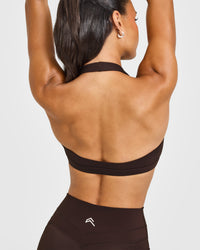 EasyLift™ Halter Bralette | 70% Cocoa