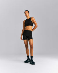 EasyLift™ High Neck Sports Bra New Branding | Black