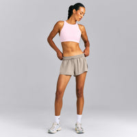 EasyLift™ High Neck Sports Bra New Branding | Soft Girl Pink