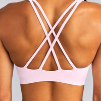EasyLift™ High Neck Sports Bra New Branding | Soft Girl Pink