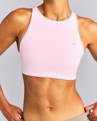 EasyLift™ High Neck Sports Bra New Branding | Soft Girl Pink