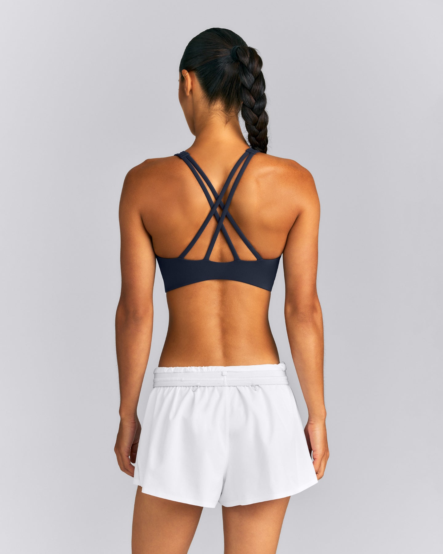 EasyLift™ High Neck Sports Bra New Branding | True Blue
