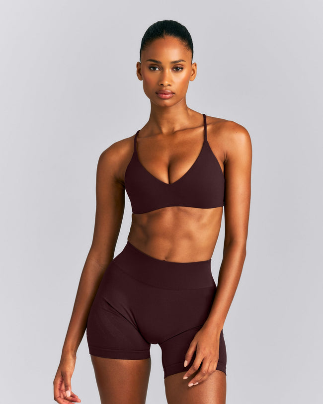 EasyLift™ Ultra Minimal Bralette New Branding | Plum Brown
