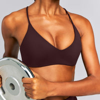 EasyLift™ Ultra Minimal Bralette New Branding | Plum Brown