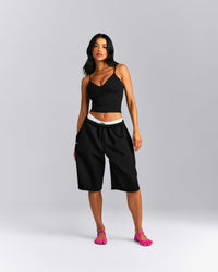 Foundations All Season Longline Shorts New Branding | Black