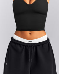 Foundations All Season Longline Shorts New Branding | Black