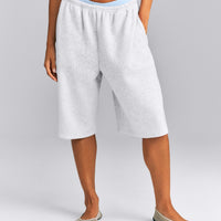 Foundations All Season Longline Shorts | Gray Marl