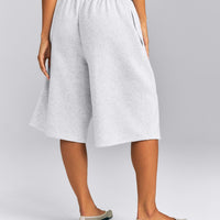 Foundations All Season Longline Shorts | Gray Marl