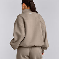 Foundations Cosy 1/4 Zip Sweatshirt | Minky