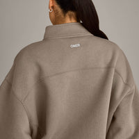 Foundations Cosy 1/4 Zip Sweatshirt | Minky