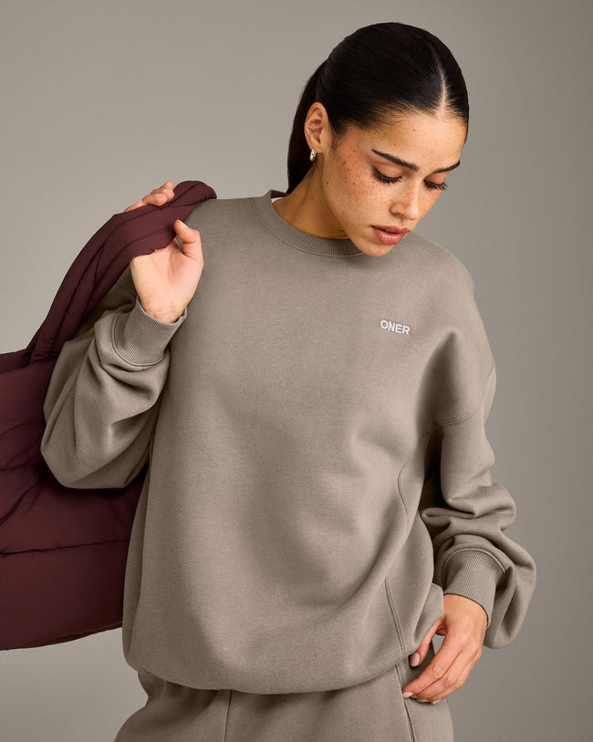 Foundations Cosy Crew Neck Sweatshirt | Minky