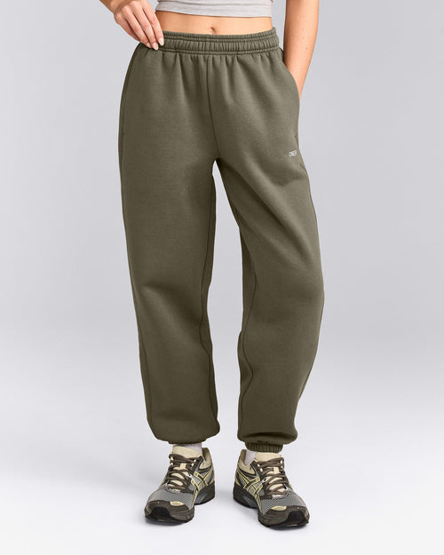 Foundations Cosy Joggers | Alpine Green