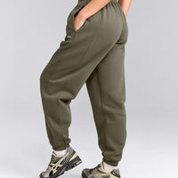 Foundations Cosy Joggers | Alpine Green