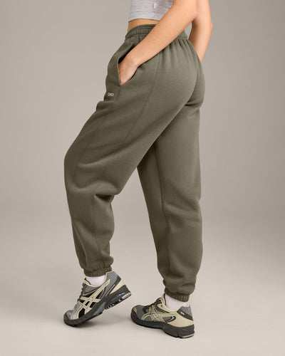 Foundations Cosy Joggers | Alpine Green