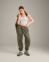 Foundations Cosy Joggers | Alpine Green