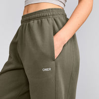 Foundations Cosy Joggers | Alpine Green