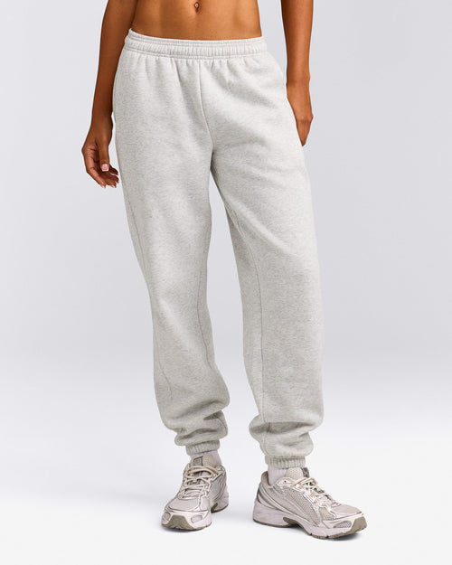 Foundations Cosy Joggers | Light Gray Marl