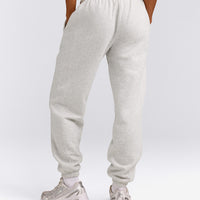 Foundations Cosy Joggers | Light Grey Marl