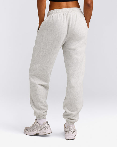 Foundations Cosy Joggers | Light Gray Marl