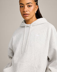 Foundations Cosy Hoodie | Light Grey Marl