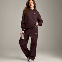 Foundations Cosy Hoodie | Plum Brown