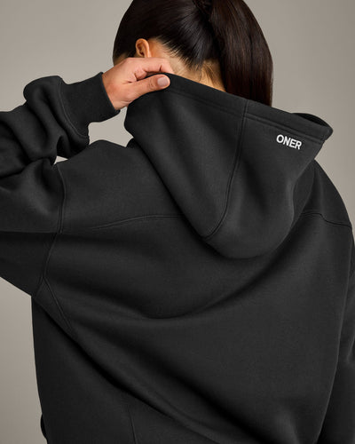 Foundations Cosy Hoodie | Soft Black