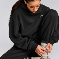 Foundations Cosy Hoodie | Soft Black