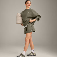 Foundations Cosy Oversized Sweatshirt | Alpine Green