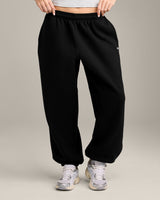 Foundations Cosy Oversized Joggers | Black