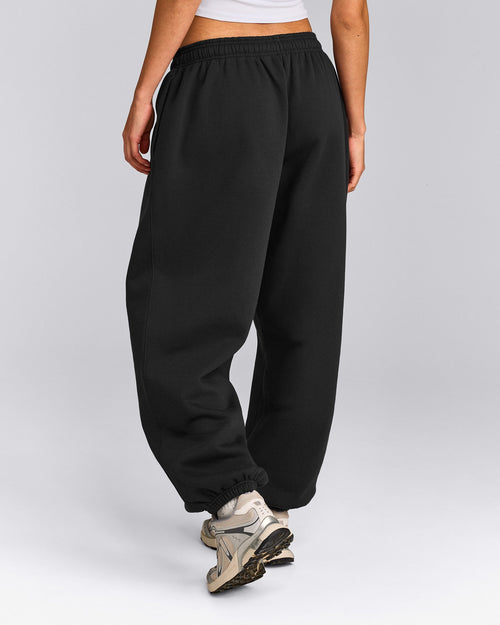 Foundations Cosy Oversized Joggers | Soft Black