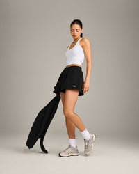 Foundations Cosy Oversized Shorts | Black