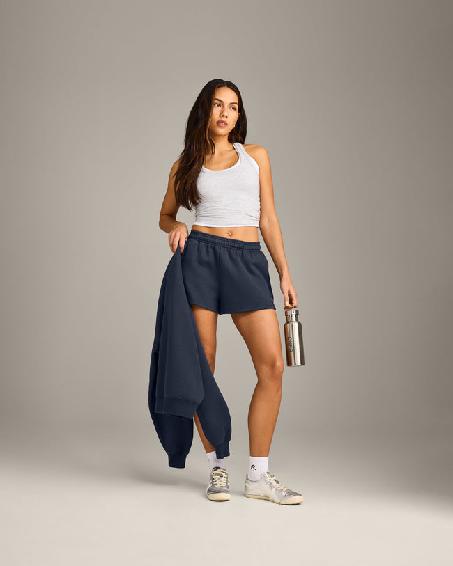 Foundations Cosy Oversized Shorts | True Blue