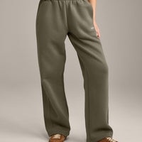 Foundations Cosy Straight Leg Joggers | Alpine Green