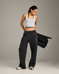 Foundations Cosy Straight Leg Joggers | Soft Black