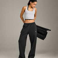 Foundations Cosy Straight Leg Joggers | Soft Black